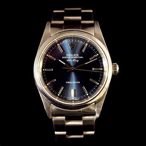 vendo rolex air king 14000|rolex air king price guide.